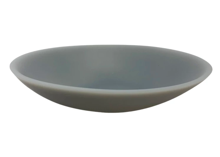 Nashi Home LUXE RESIN EVERYDAY BOWL GREY SERVING 2 Nashi Home LUXE RESIN EVERYDAY BOWL GREY SERVING