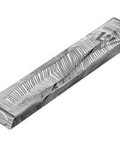 Metalace Art LINES MEZUZAH SILVER | XS JUDAICA