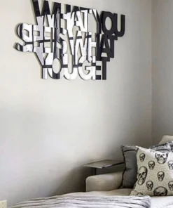 EYE CANDY ART MIRROR SERIES | SAY ANYTHING WALL DECOR