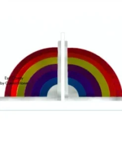 EYE CANDY RAINBOW BOOKENDS | ORIGINAL